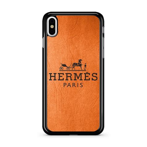 hermes leather iphone x case